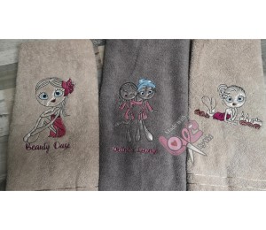 Stickdatei - Beauty Girls - Blume